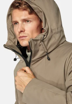 Boggi Milano Blouson Block En Tissu Technique Rembourré