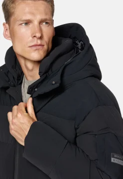 Boggi Milano Bomber En Nylon Recyclé En Plume D'Oie BTech