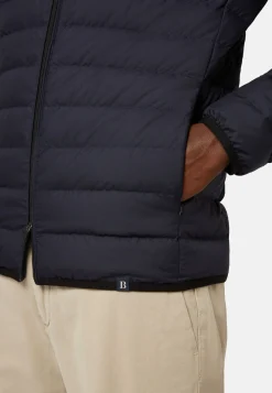 Boggi Milano Bomber En Tissu Recyclé Et Duvet D'Oie