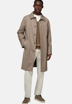 Boggi Milano Caban En Laine Technique