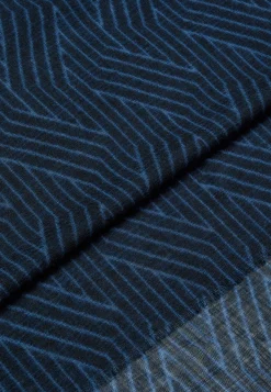 Boggi Milano Écharpe À Chevrons En Laine