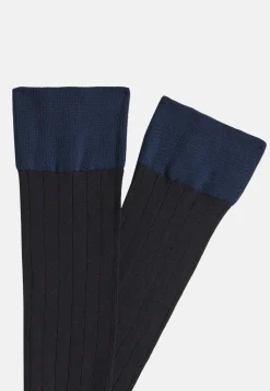 Boggi Milano Chaussettes À Côtes En Fil Performance
