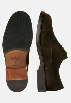 Boggi Milano Chaussures Modèle Oxford En Daim