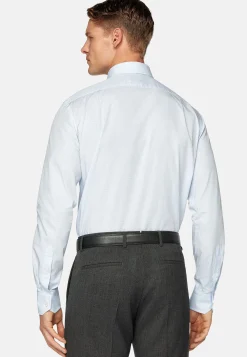 Boggi Milano Chemise À Carreaux En Popeline De Coton Regular Fit