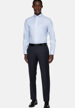 Boggi Milano Chemise À Carreaux En Sergé De Coton Regular Fit