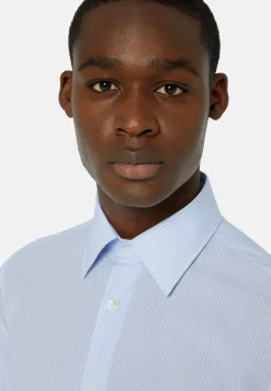 Boggi Milano Chemise À Rayures En Coton Regular Fit