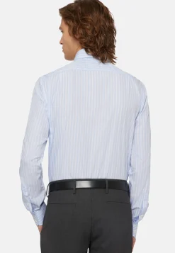 Boggi Milano Chemise À Rayures En Coton Regular Fit