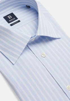 Boggi Milano Chemise À Rayures En Coton Regular Fit