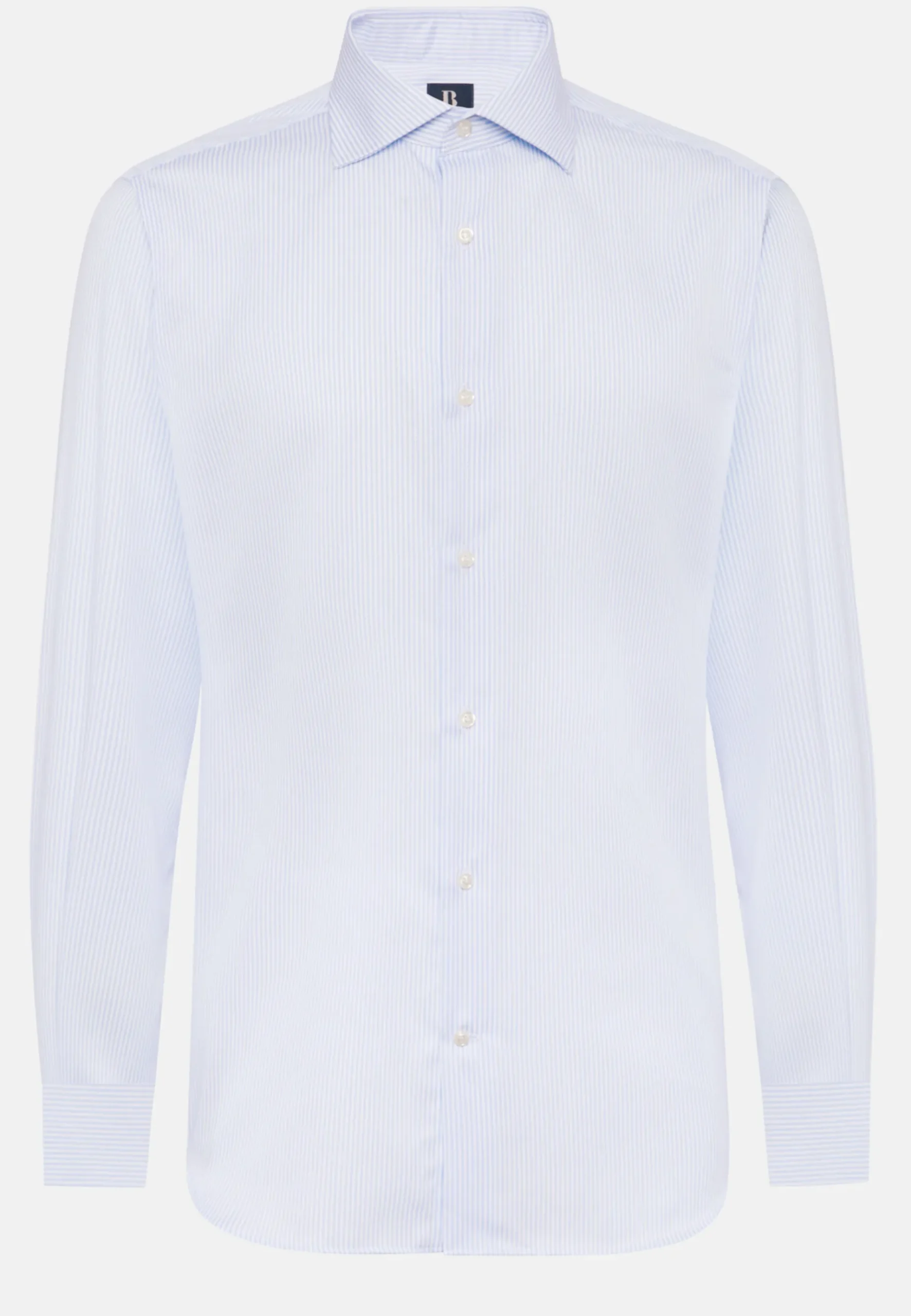 Boggi Milano Chemise À Rayures En Coton Dobby Regular Fit