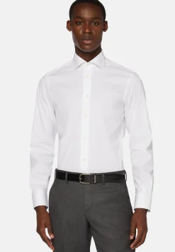 Boggi Milano Chemise he En Coton Extensible Slim Fit