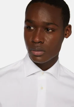 Boggi Milano Chemise he En Coton Extensible Slim Fit