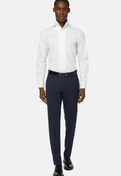 Boggi Milano Chemise he En Coton Pinpoint Regular Fit