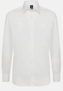 Boggi Milano Chemise he En Coton Pinpoint Slim Fit