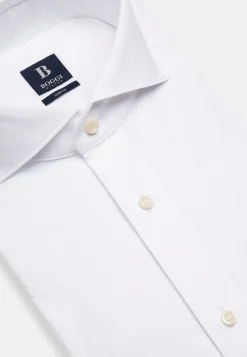 Boggi Milano Chemise he En Coton Nylon Extensible Slim