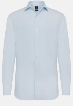 Boggi Milano Chemise En Coton Dobby Regular Fit