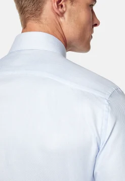 Boggi Milano Chemise En Coton Dobby Regular Fit