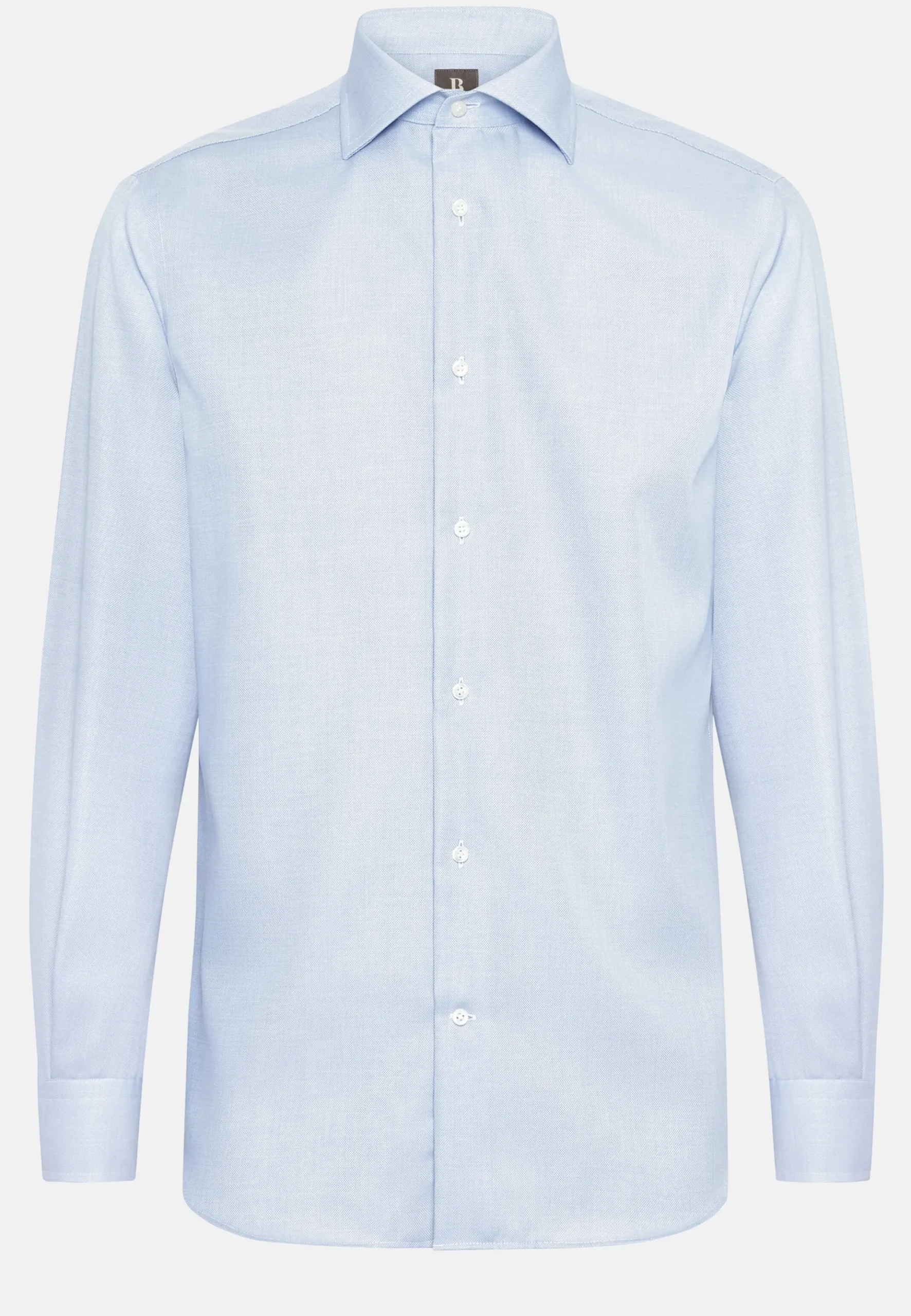 Boggi Milano Chemise En Coton Dobby Regular Fit