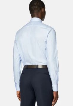 Boggi Milano Chemise En Coton Dobby Slim Fit