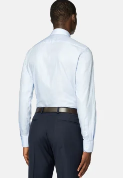 Boggi Milano Chemise En Coton Dobby Slim Fit