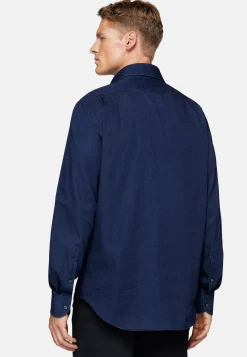 Boggi Milano Chemise En Denim De Coton Regular Fit