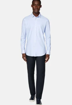 Boggi Milano Chemise En Nylon Extensible Slim Fit