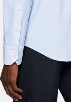 Boggi Milano Chemise En Nylon Extensible Slim Fit