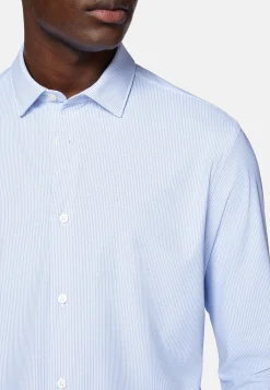 Boggi Milano Chemise En Nylon Extensible Slim Fit