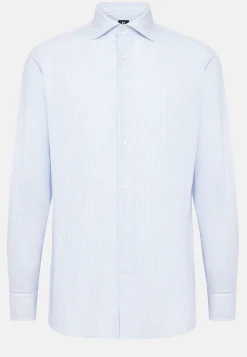 Boggi Milano Chemise En Sergé De Coton Regular Fit