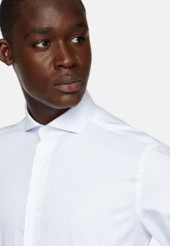 Boggi Milano Chemise En Sergé De Coton Regular Fit