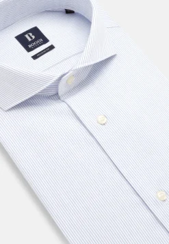 Boggi Milano Chemise En Sergé De Coton Regular Fit