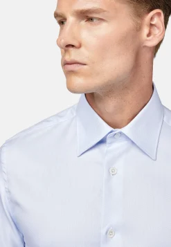 Boggi Milano Chemise En Sergé De Coton Regular Fit