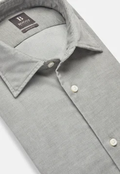 Boggi Milano Chemise En Velours De Coton Regular Fit