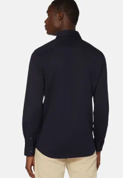 Boggi Milano Chemise Polo En Jersey De Coton Coupe Regular