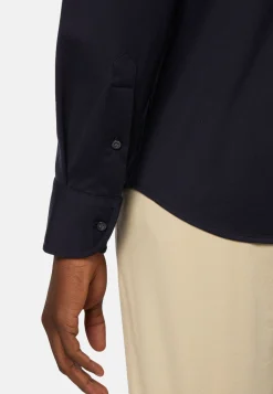 Boggi Milano Chemise Polo En Jersey De Coton Coupe Regular