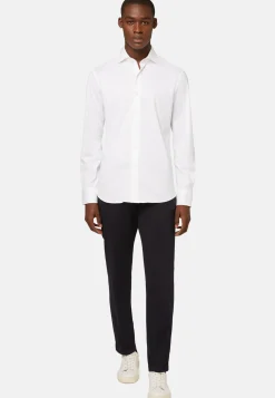 Boggi Milano Chemise Polo En Jersey De Coton Coupe Slim