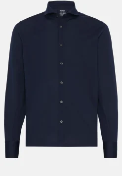 Boggi Milano Chemise Polo En Piqué Fil D'Écosse Coupe Slim