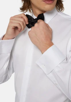 Boggi Milano Chemise Slim Fit En Satin De Coton