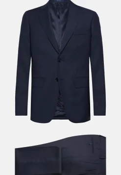 Boggi Milano Costume À Micromotif En Pure Laine