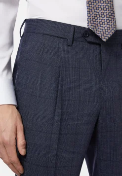 Boggi Milano Costume Prince-De-Galles En Pure Laine