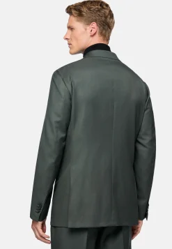 Boggi Milano Costume Croisé En Pure Laine