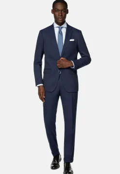 Boggi Milano Costume En Laine Extensible