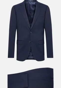 Boggi Milano Costume En Laine Extensible