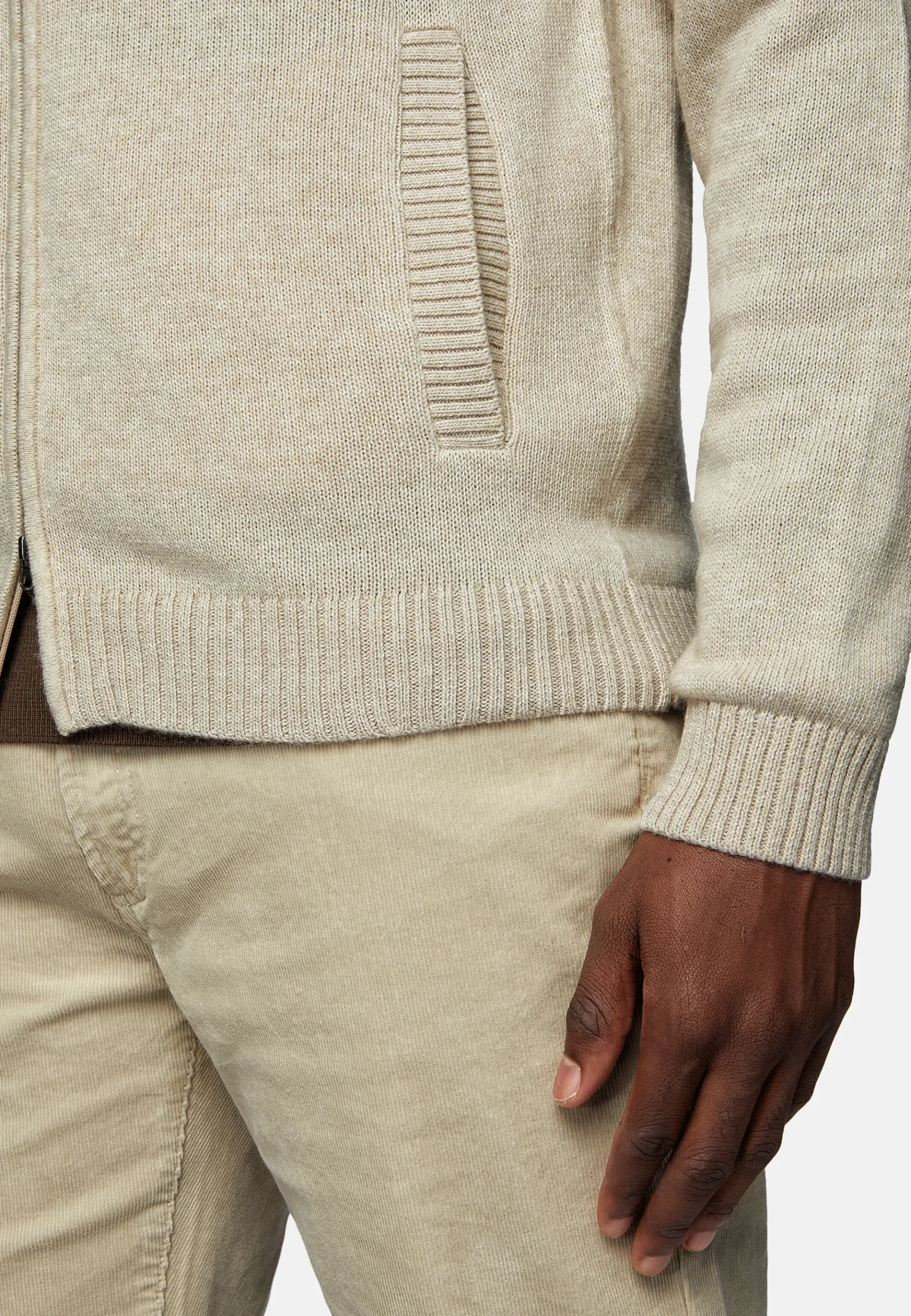 Boggi Milano Gilet En Cachemire Mélangé