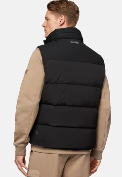 Boggi Milano Gilet En Nylon Extensible En Plume D'Oie B Tech
