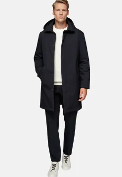 Boggi Milano Imperméable En Nylon Extensible