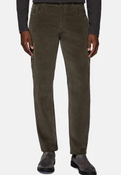 Boggi Milano Jean En Velours Extensible