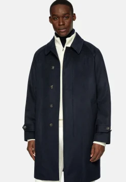 Boggi Milano Manteau À Simple Boutonnage En Laine Cachemire