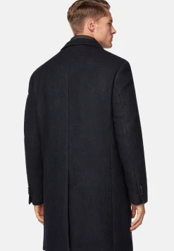 Boggi Milano Manteau Avec Gilet En Cachemire Mélangé