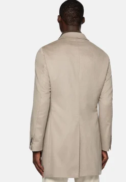 Boggi Milano Manteau En Pur Cachemire À Double Boutonnage