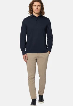 Boggi Milano Pantalon En Coton Extensible